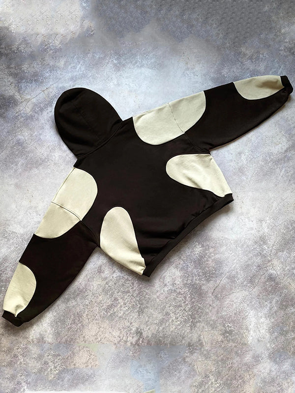 Patchwork Color Block Sweatshirt - Image 2