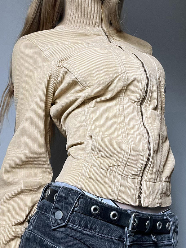 Patchwork Workwear Trousers Jacket - Image 4
