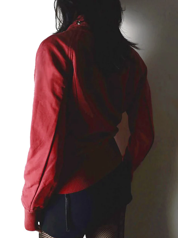 Personalised Stand-Collar Motorcycle Jacket Jacket - Image 4