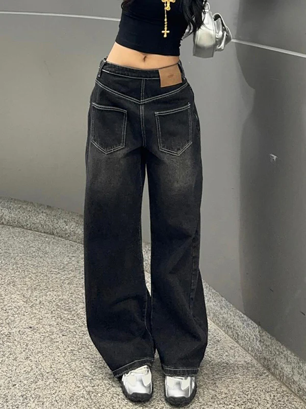 Personality Reversal Boyfriend Jeans - Image 2