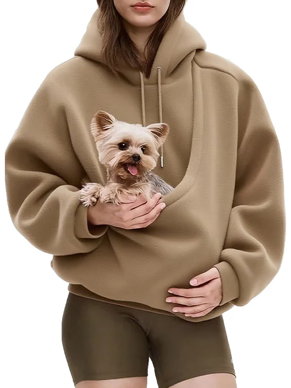 Pet Tote With Loose Pullover Sweatshirts - Image 7