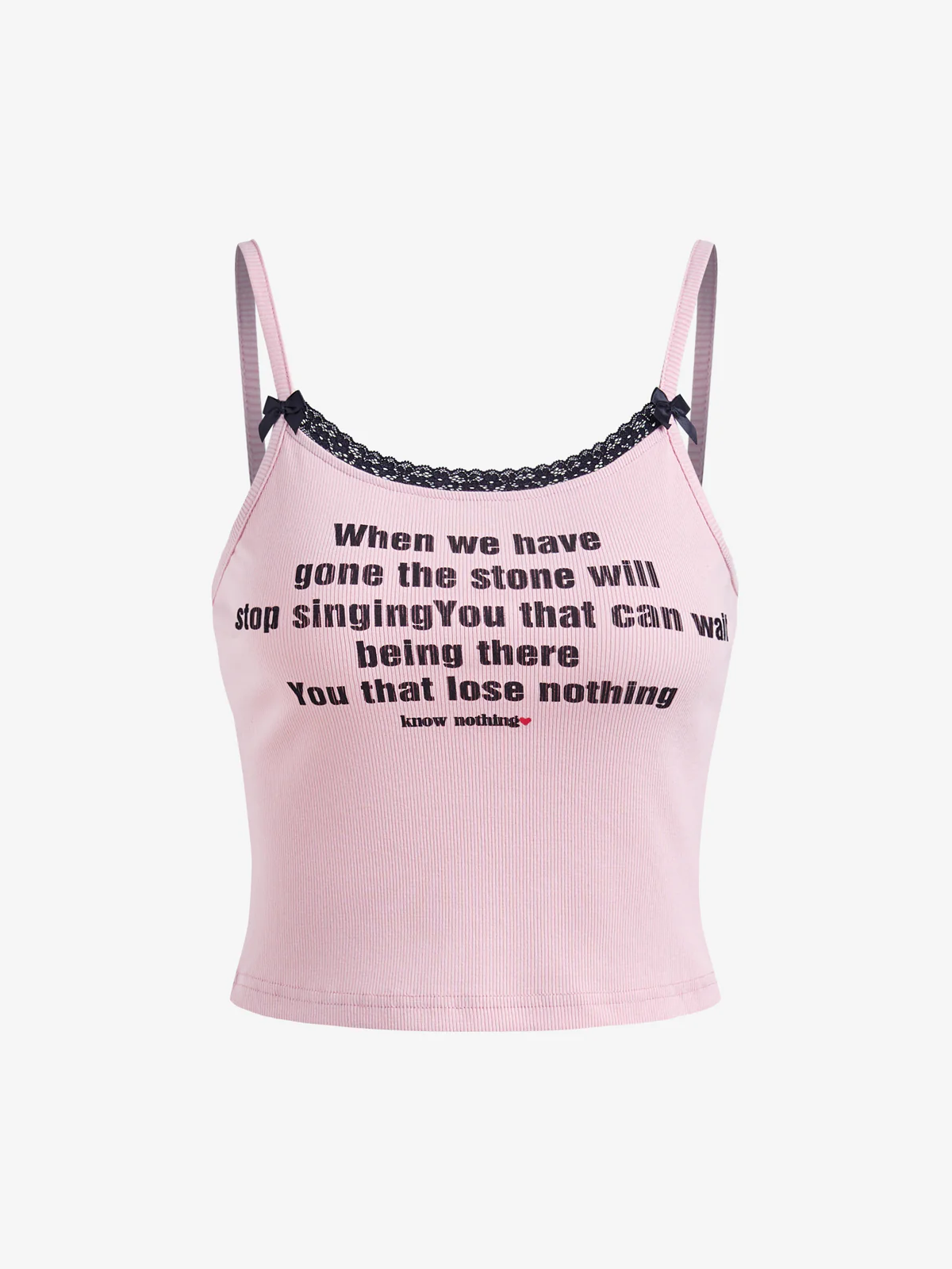 Pink Lace Cami Top - Image 5