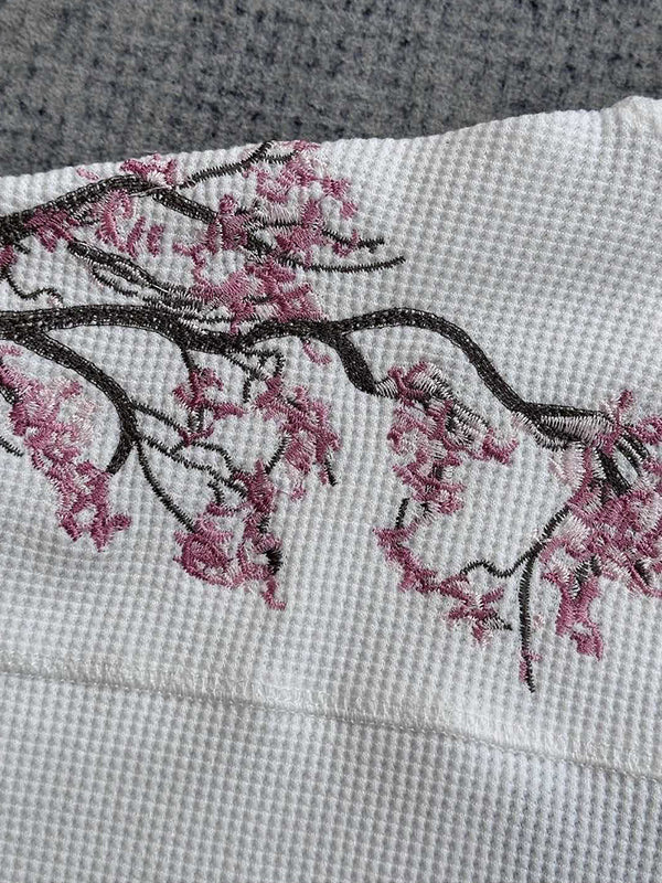 Plum Blossom Embroidery Long Sleeve - Image 4