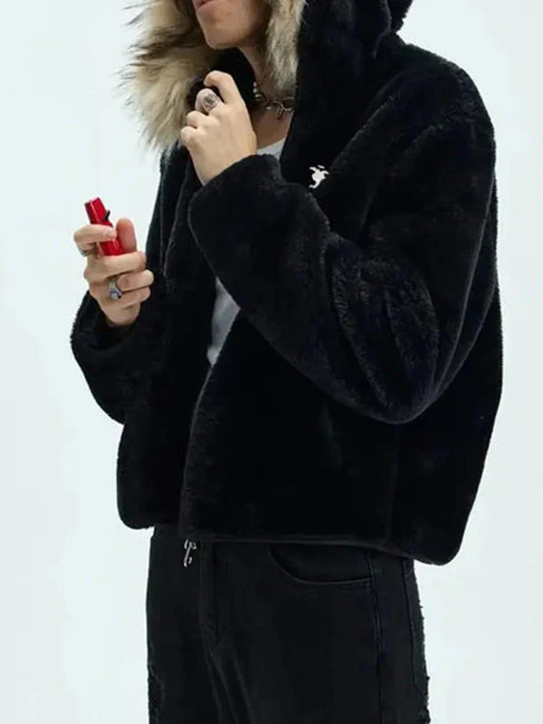 Portrait Embroidery Print Jacket - Image 4
