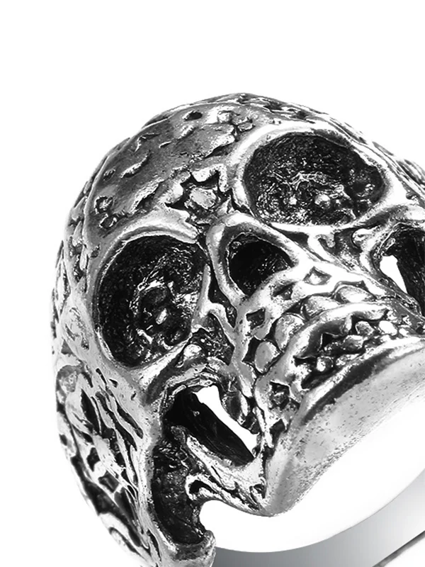 Punk Skull Ring - Image 2