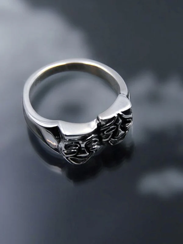 Punk Smile & Cry Ring - Image 3