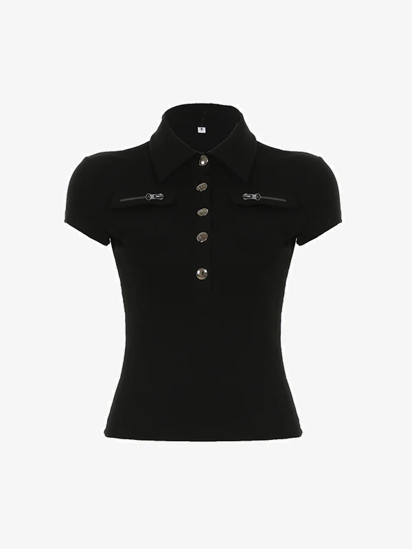 Pure Desire Heavy Industry Wind Short Sleeves - Image 5
