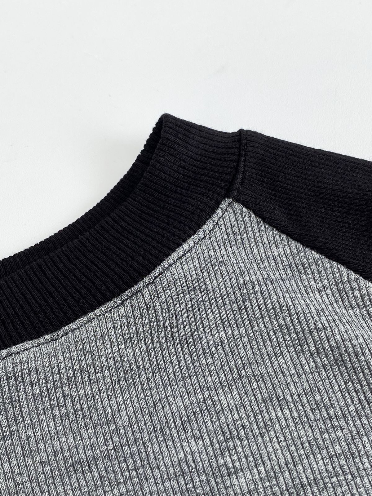 Raglan Sleeve Rib Crop Top - Image 20