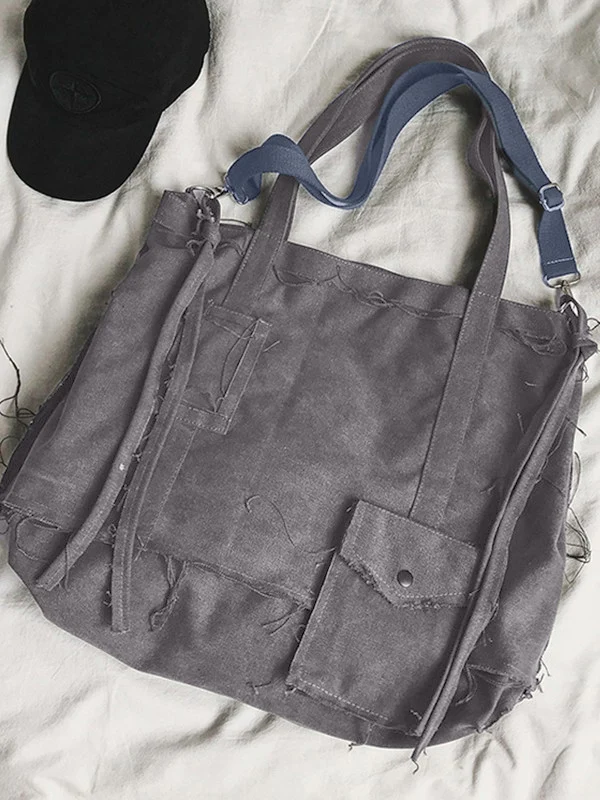 Raw Edge Large Crossbody Bag - Image 23