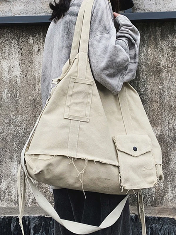 Raw Edge Large Crossbody Bag - Image 3
