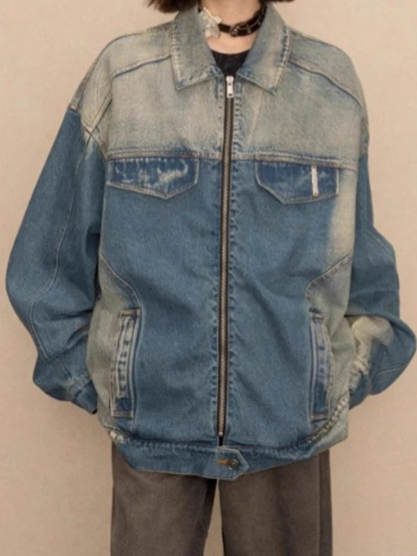 Retro Heavy Industry Washed Jacket - Image 2