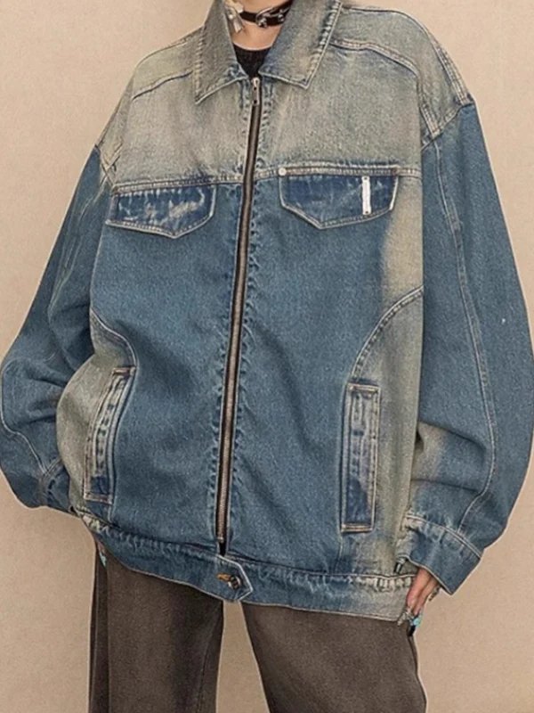 Retro Heavy Industry Washed Jacket - Image 3