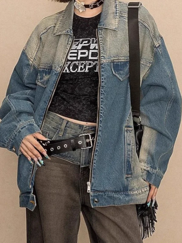 Retro Heavy Industry Washed Jacket - Image 5