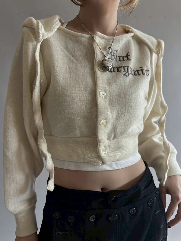 Retro-Inspired Knitwear Jacket - Image 14