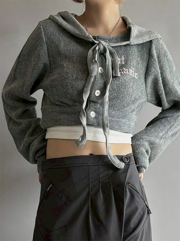 Retro-Inspired Knitwear Jacket - Image 3