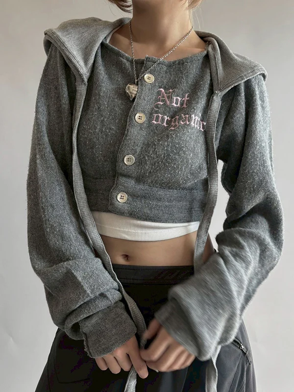 Retro-Inspired Knitwear Jacket - Image 5