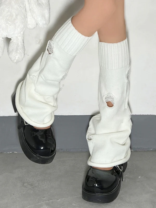 Ripped Flare Leg Warmer - Image 10