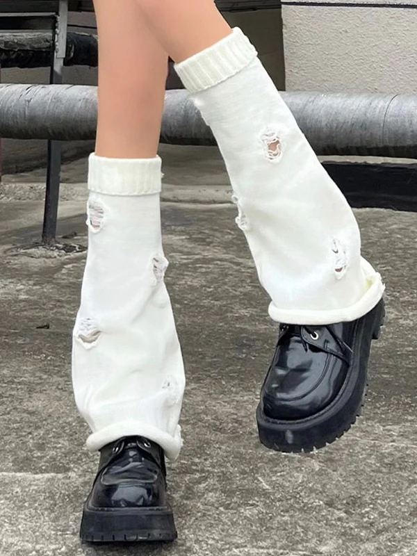 Ripped Flare Leg Warmer - Image 3