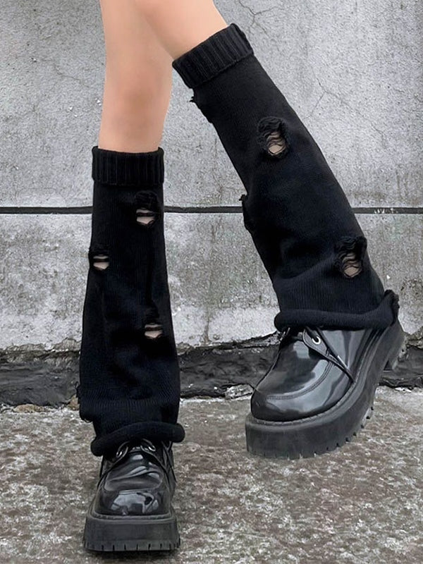 Ripped Flare Leg Warmer - Image 6