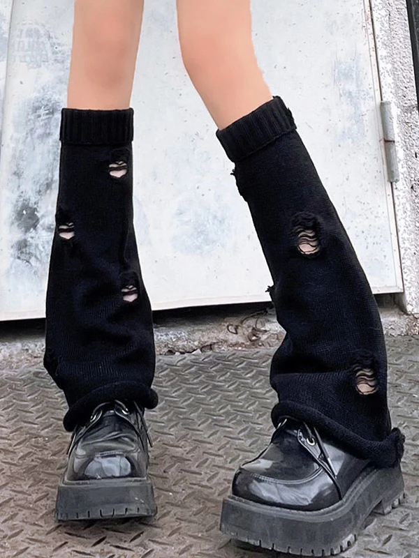 Ripped Flare Leg Warmer - Image 7