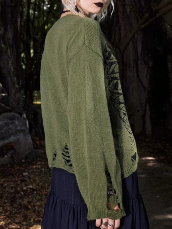 Skeletal Individuality Trend Long Sleeve - Image 5
