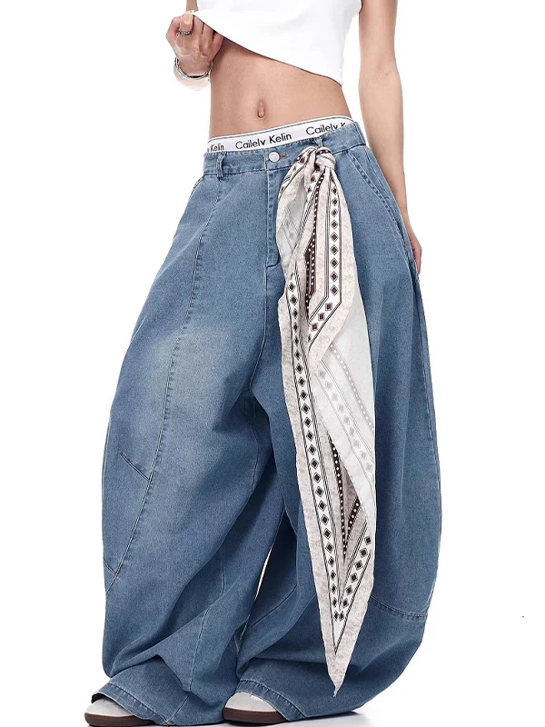 Skinny versatile straight Boyfriend Jeans - Image 2