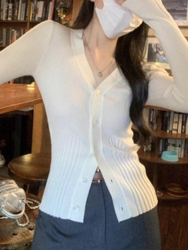 Slim Streamline Cardigan - Image 2