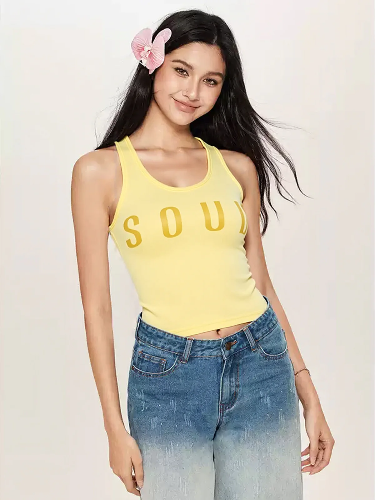 Slim Thin Tank Top - Image 3