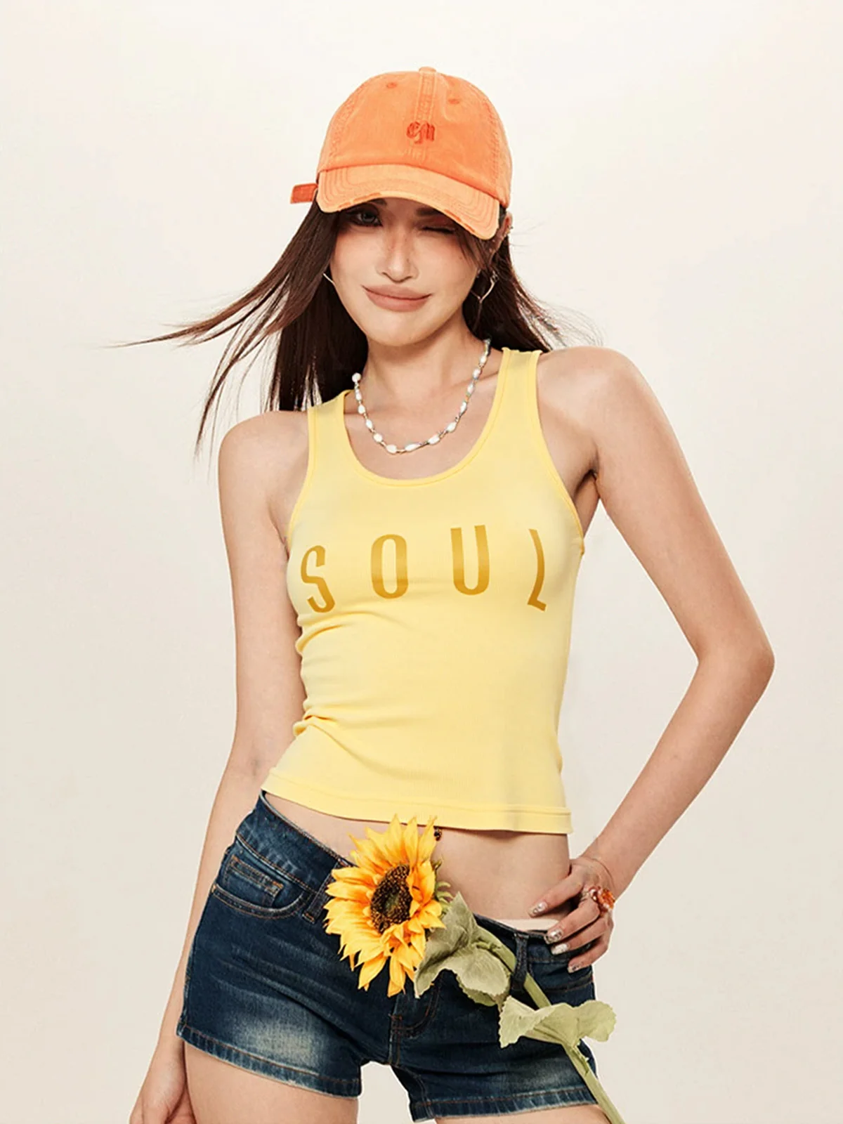 Slim Thin Tank Top - Image 4