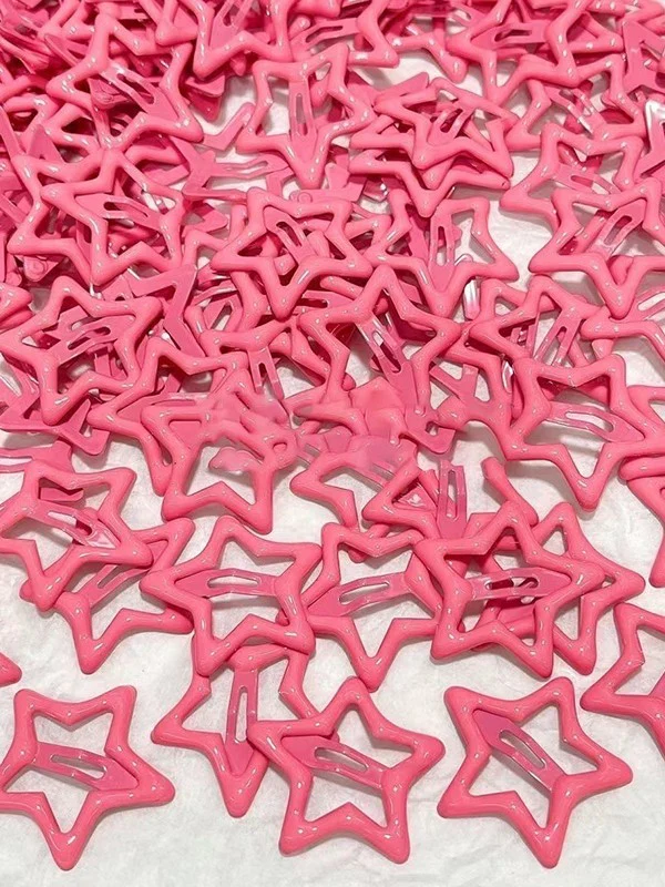 Small Star Pattern Hair Clip - Image 4