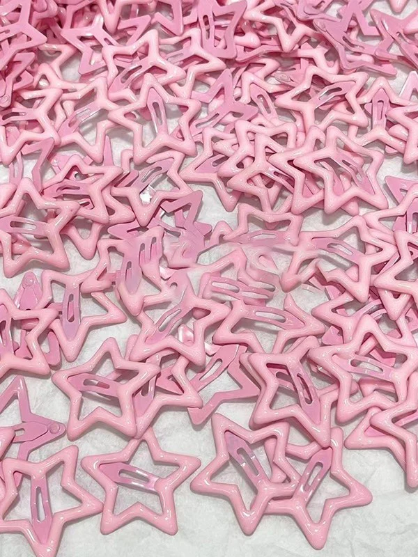 Small Star Pattern Hair Clip - Image 5