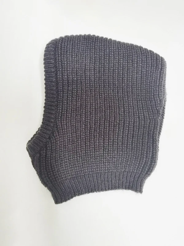 Solid Integrated Ear Protection Pullover Knitted Hat - Image 7