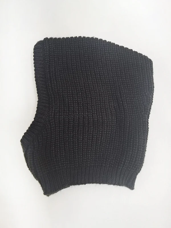 Solid Integrated Ear Protection Pullover Knitted Hat - Image 8
