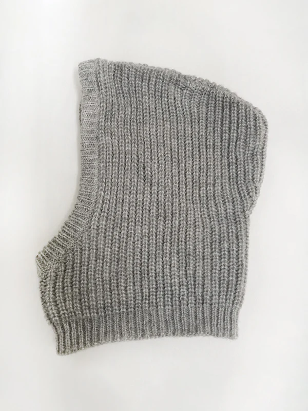 Solid Integrated Ear Protection Pullover Knitted Hat - Image 9