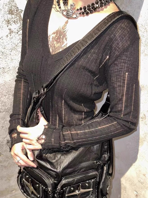 Spicy Girl Lace-Up Long Sleeve - Image 2