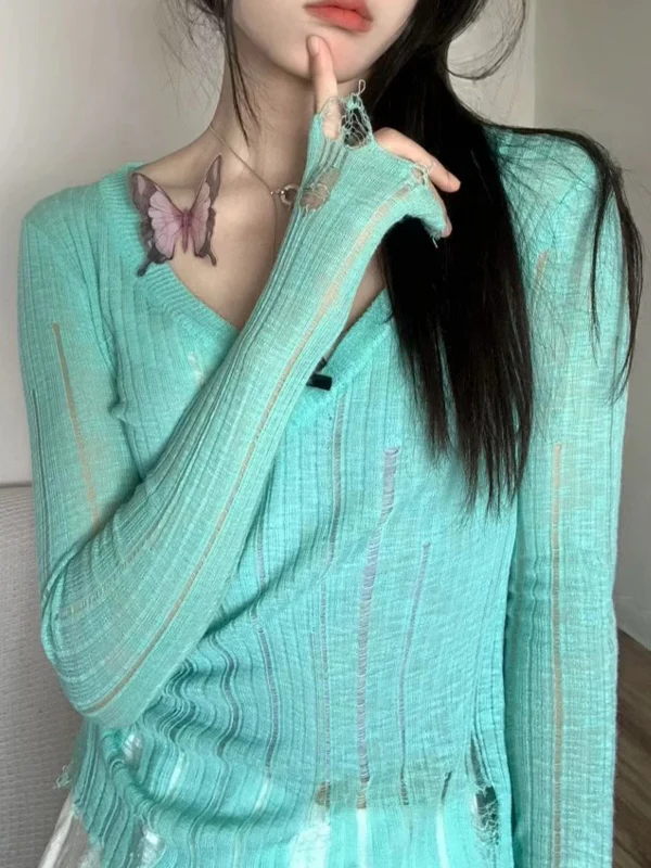 Spicy Girl Lace-Up Long Sleeve - Image 3