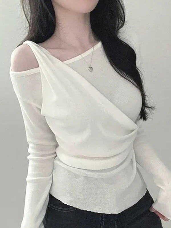 Spicy Girl'S Irregular Twist Long Sleeve - Image 6
