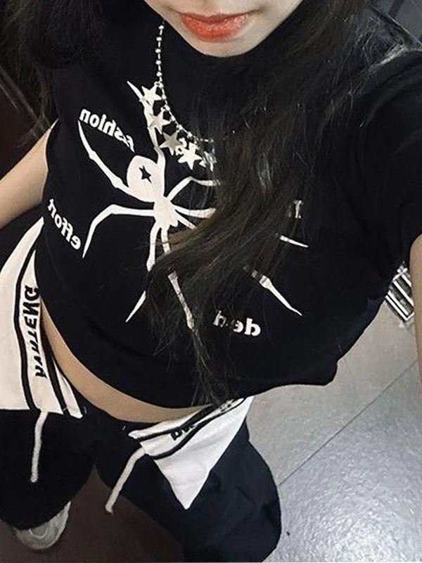 Spider Print Short Sleeve - Image 2