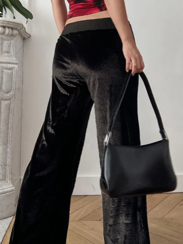 Star Print Flare Leg Pants - Image 12