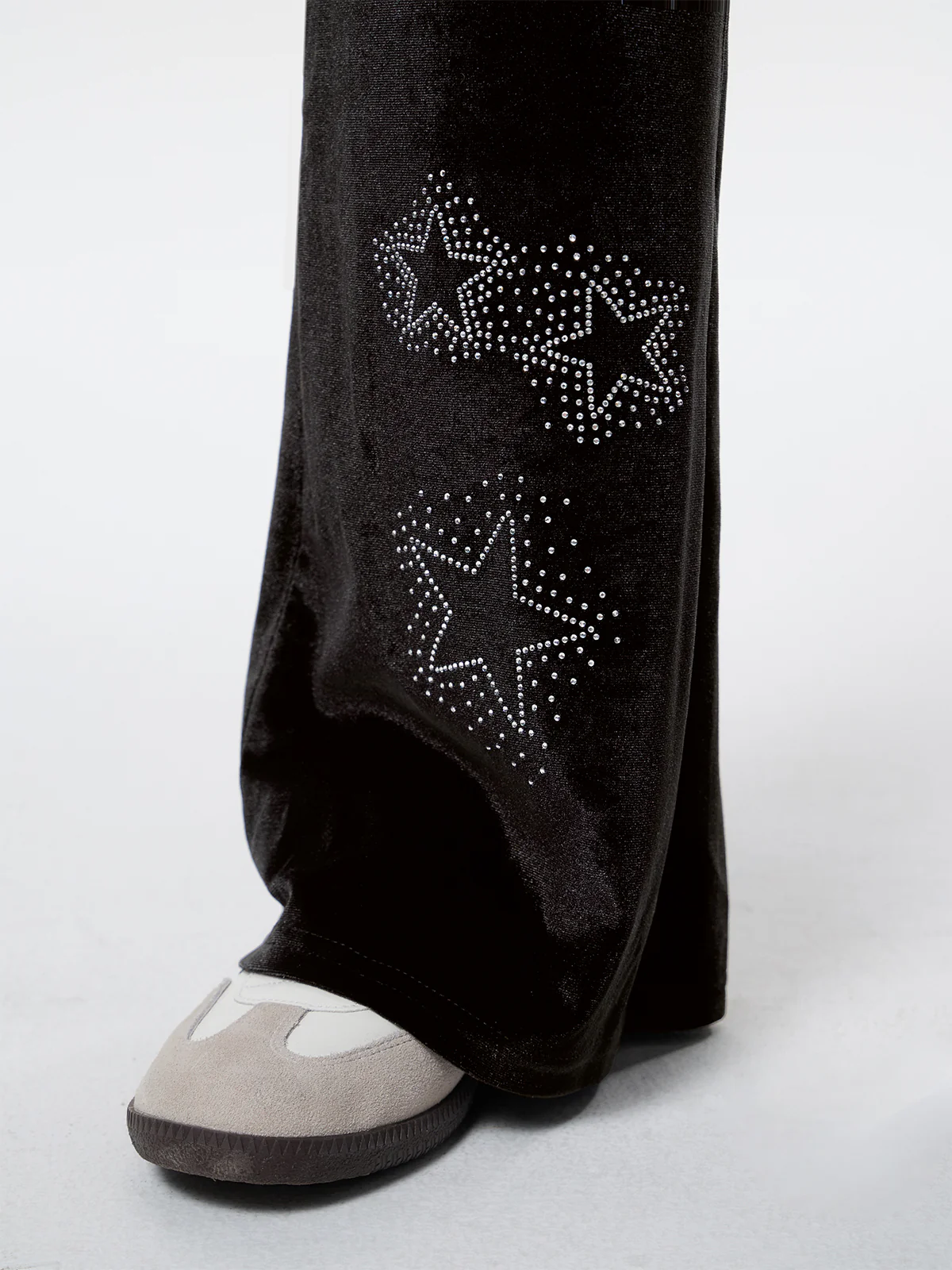Star Print Flare Leg Pants - Image 6