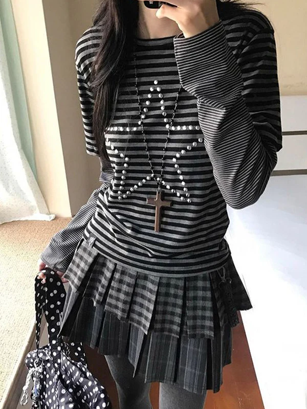 Star Studded Stripe Long Sleeve - Image 2