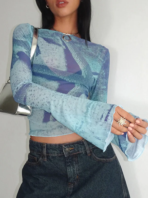 Starfish Print Long Sleeve - Image 2