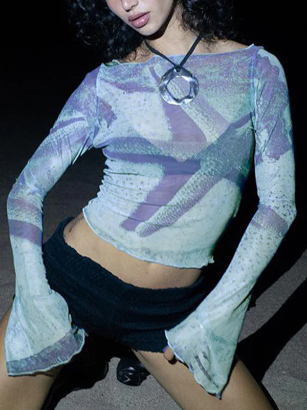 Starfish Print Long Sleeve - Image 4