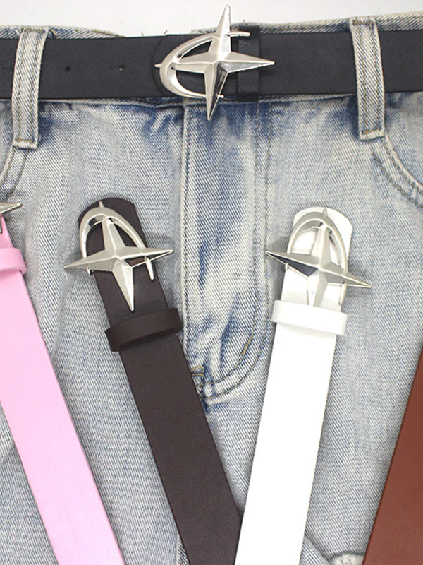 Street Star Moon Buckle Belt - Image 12