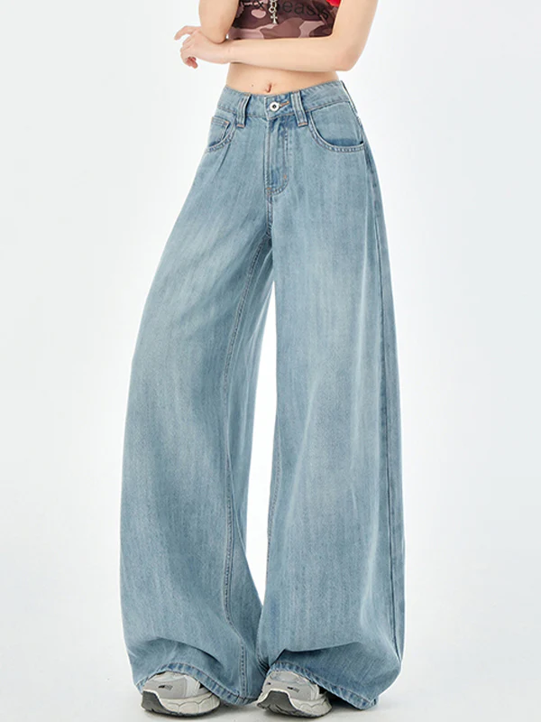Tencel Ice Feel Boyfriend Jeans - Image 4
