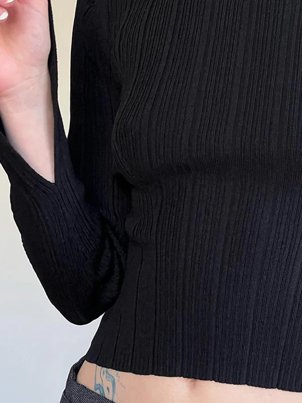 Textured Leisure Comfortable Long Sleeve - Image 2