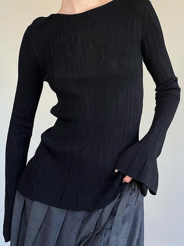 Textured Leisure Comfortable Long Sleeve - Image 4