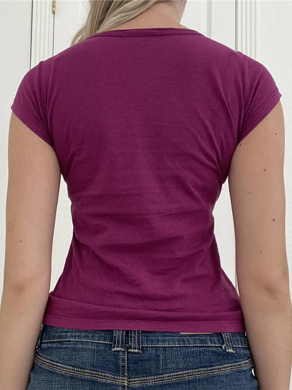 Vintage Acanthus Logo Print Baby Tee - Image 18