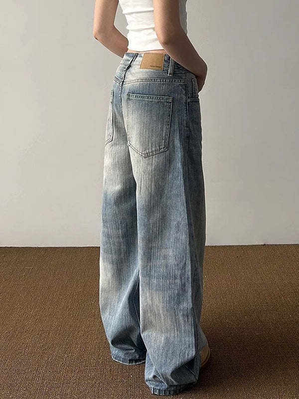 Vintage Bamboo Pattern Boyfriend Jeans - Image 6