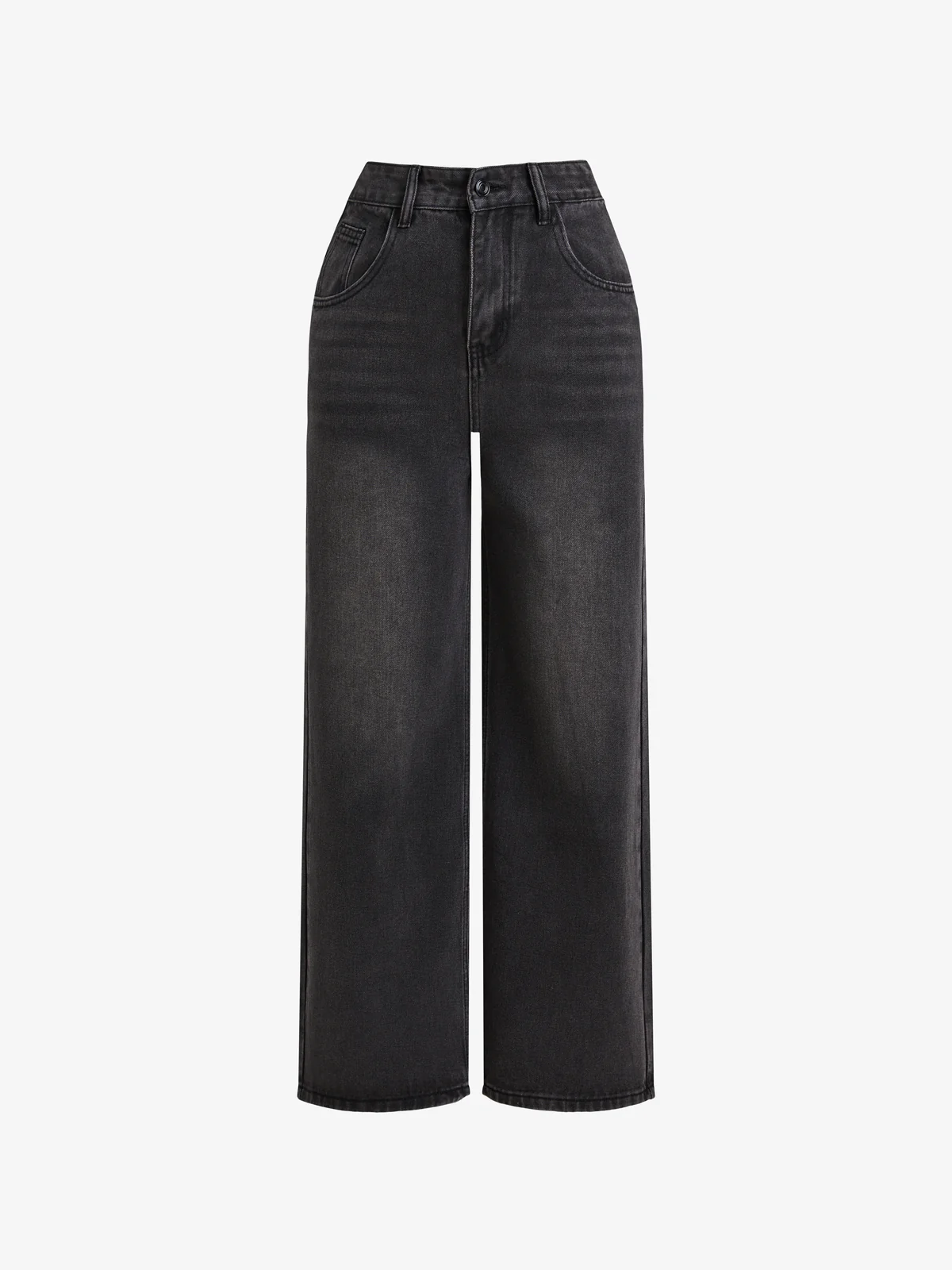 Vintage Black Wash Boyfriend Jeans